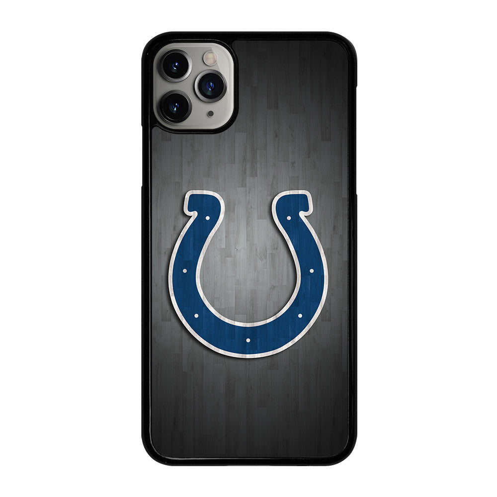 INDIANAPOLIS COLTS WOODEN LOGO iPhone 11 Pro Max Case Cover