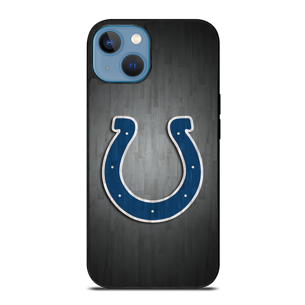 INDIANAPOLIS COLTS WOODEN LOGO iPhone 13 Case Cover