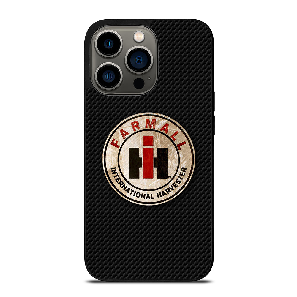 INTERNATIONAL HARVESTER LOGO CARBON iPhone 13 Pro Case Cover