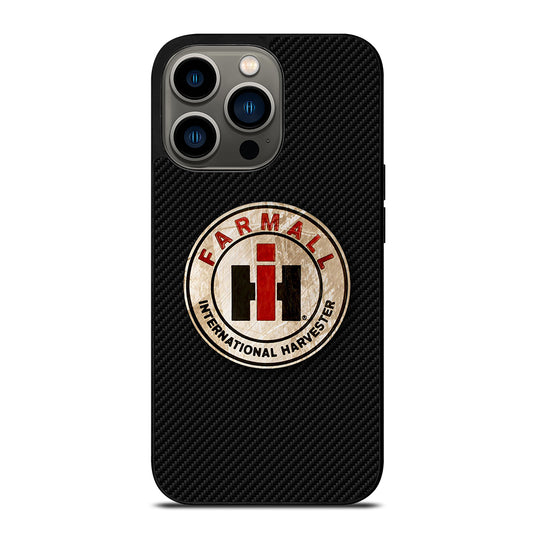 INTERNATIONAL HARVESTER LOGO CARBON iPhone 13 Pro Case Cover