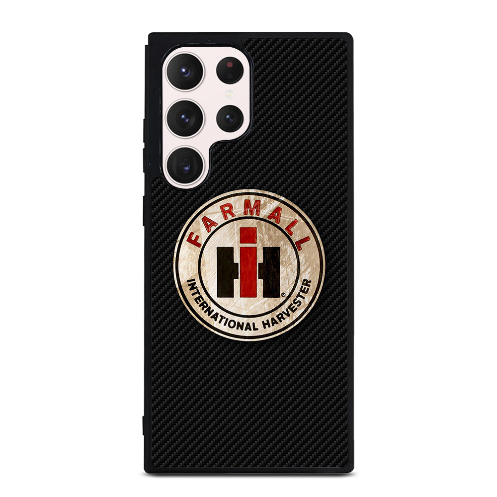 INTERNATIONAL HARVESTER LOGO CARBON Samsung Galaxy S23 Ultra Case Cover