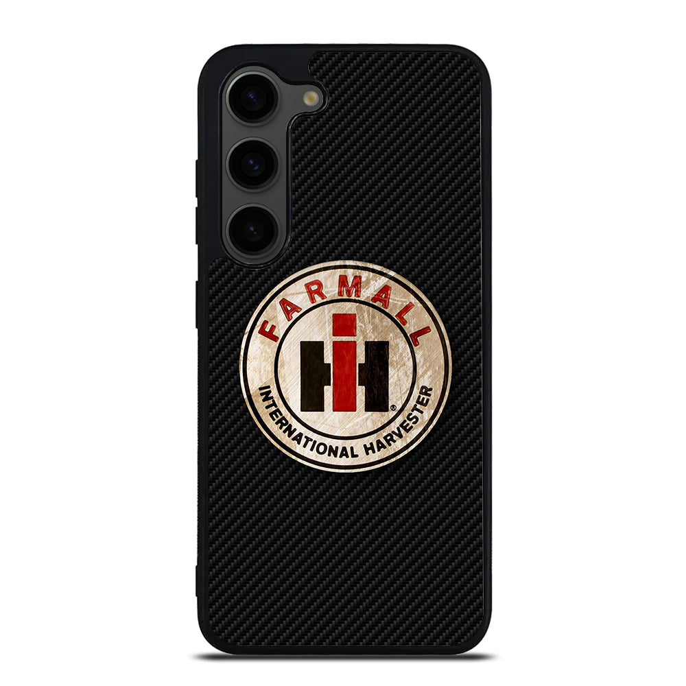 INTERNATIONAL HARVESTER LOGO CARBON Samsung Galaxy S23 Plus Case Cover