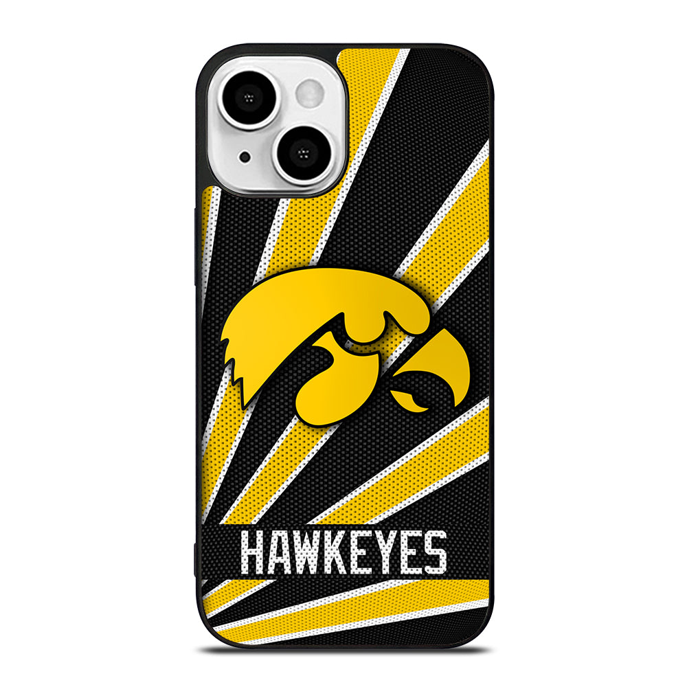 IOWA HAWKEYES FOOTBAL LOGO iPhone 13 Mini Case Cover