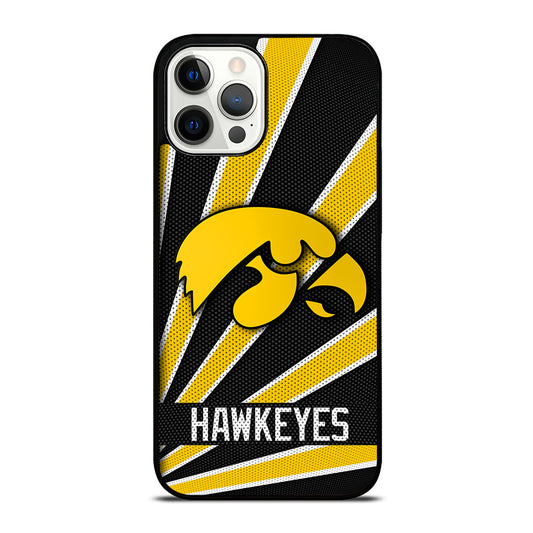 IOWA HAWKEYES FOOTBAL LOGO iPhone 12 Pro Max Case Cover