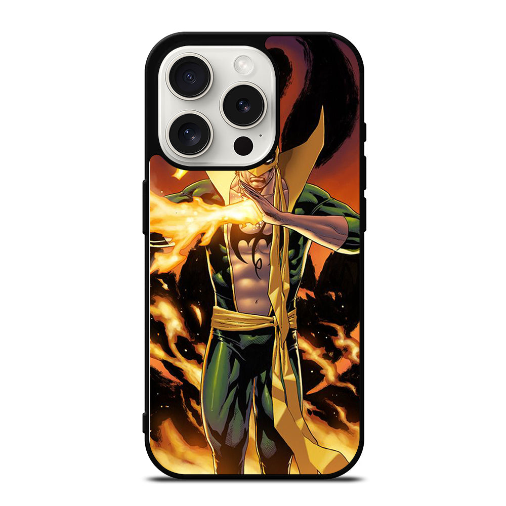IRON FIST MARVEL SERIES CARTOON 1 iPhone 15 Pro Case Cover