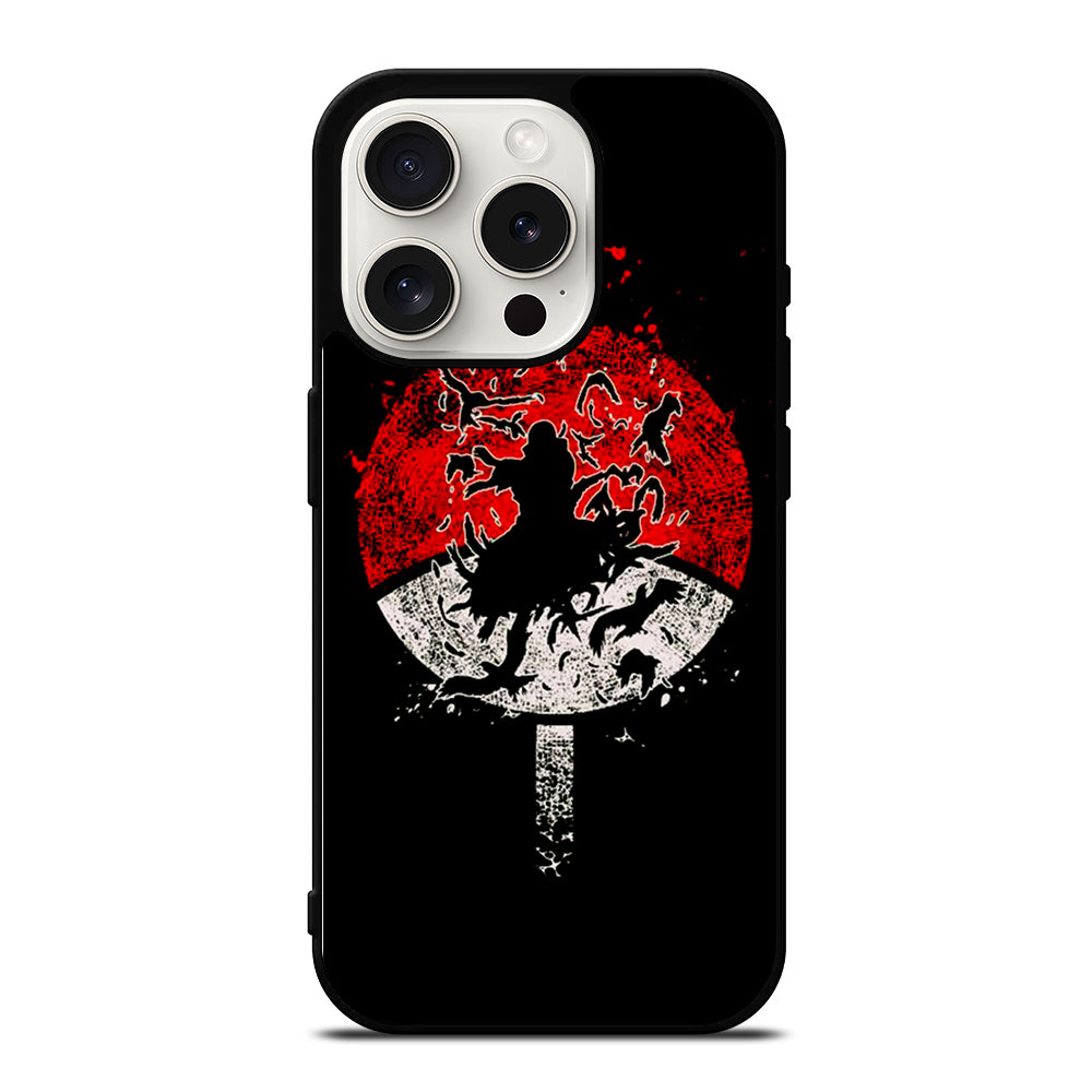 ITACHI UCHIHA SYMBOL NARUTO iPhone 15 Pro Case Cover