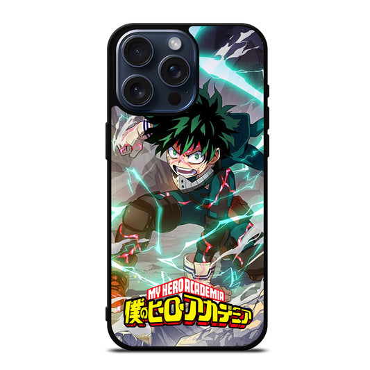 IZUKU MIDORIYA ANIME MY HERO ACADEMIA iPhone 15 Pro Max Case Cover