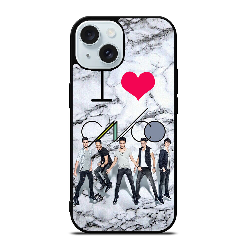 I LOVE CNCO MARBLE 2 iPhone 15 Case Cover