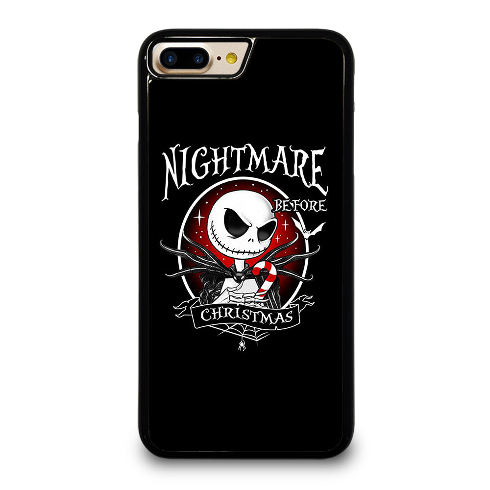 JACK SKELLINGTON NIGHTMARE BEFORE CHRISTMAS BLACK iPhone 7 / 8 Plus Case Cover