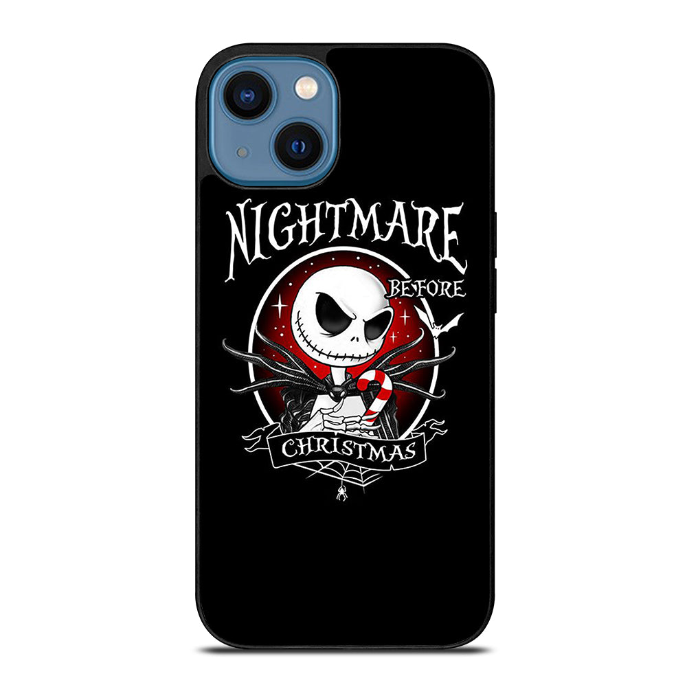 JACK SKELLINGTON NIGHTMARE BEFORE CHRISTMAS BLACK iPhone 14 Case Cover