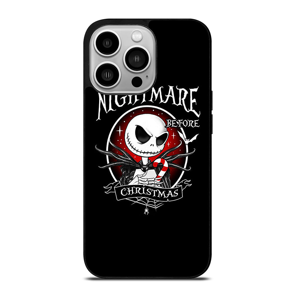 JACK SKELLINGTON NIGHTMARE BEFORE CHRISTMAS BLACK iPhone 14 Pro Case Cover