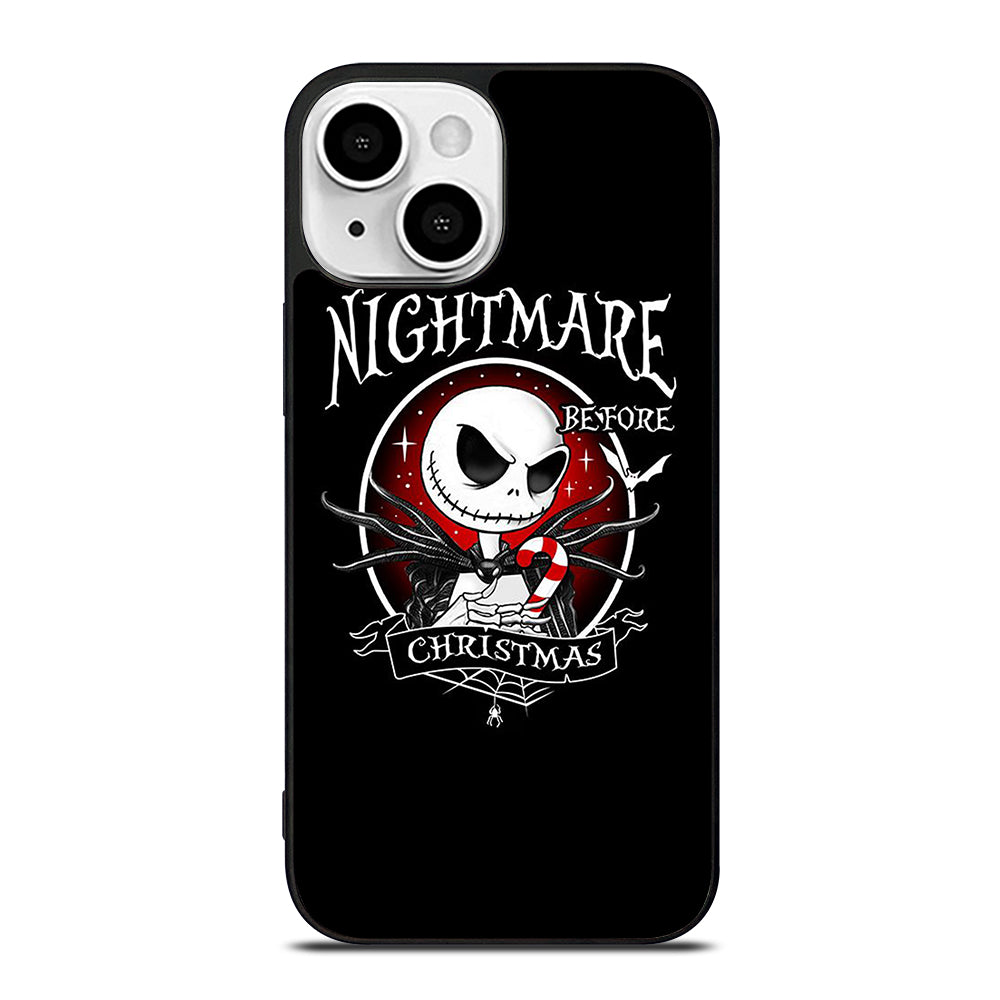 JACK SKELLINGTON NIGHTMARE BEFORE CHRISTMAS BLACK iPhone 13 Mini Case Cover