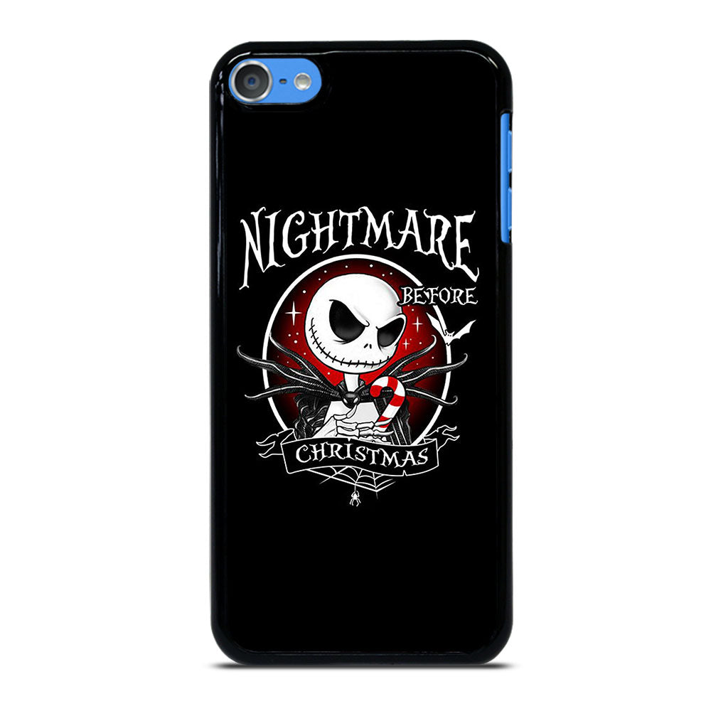 JACK SKELLINGTON NIGHTMARE BEFORE CHRISTMAS BLACK iPod Touch 7 Case Cover