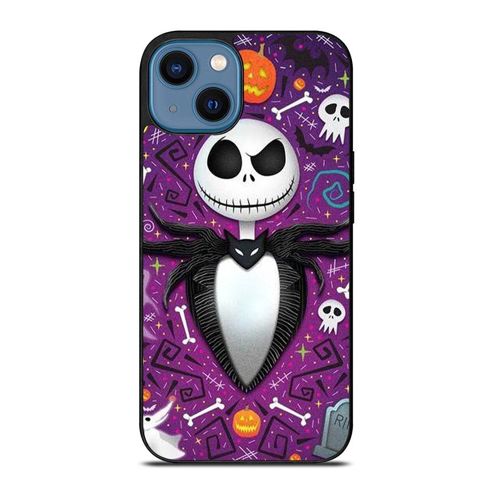 JACK SKELLINGTON NIGHTMARE BEFORE CHRISTMAS CARTOON iPhone 14 Case Cover
