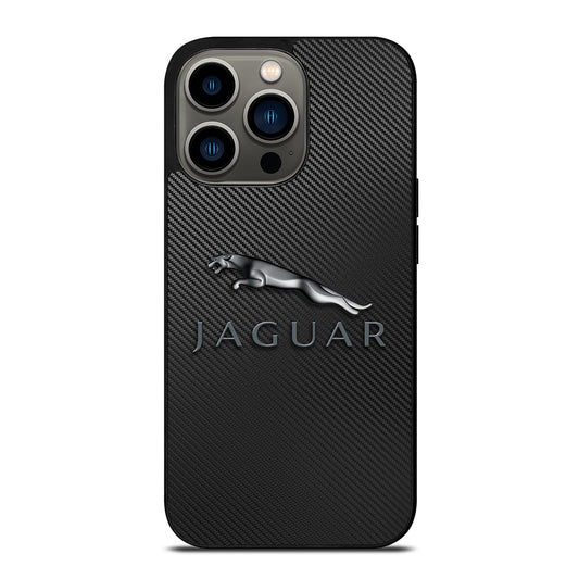 JAGUAR LOGO CARBON 2 iPhone 13 Pro Case Cover