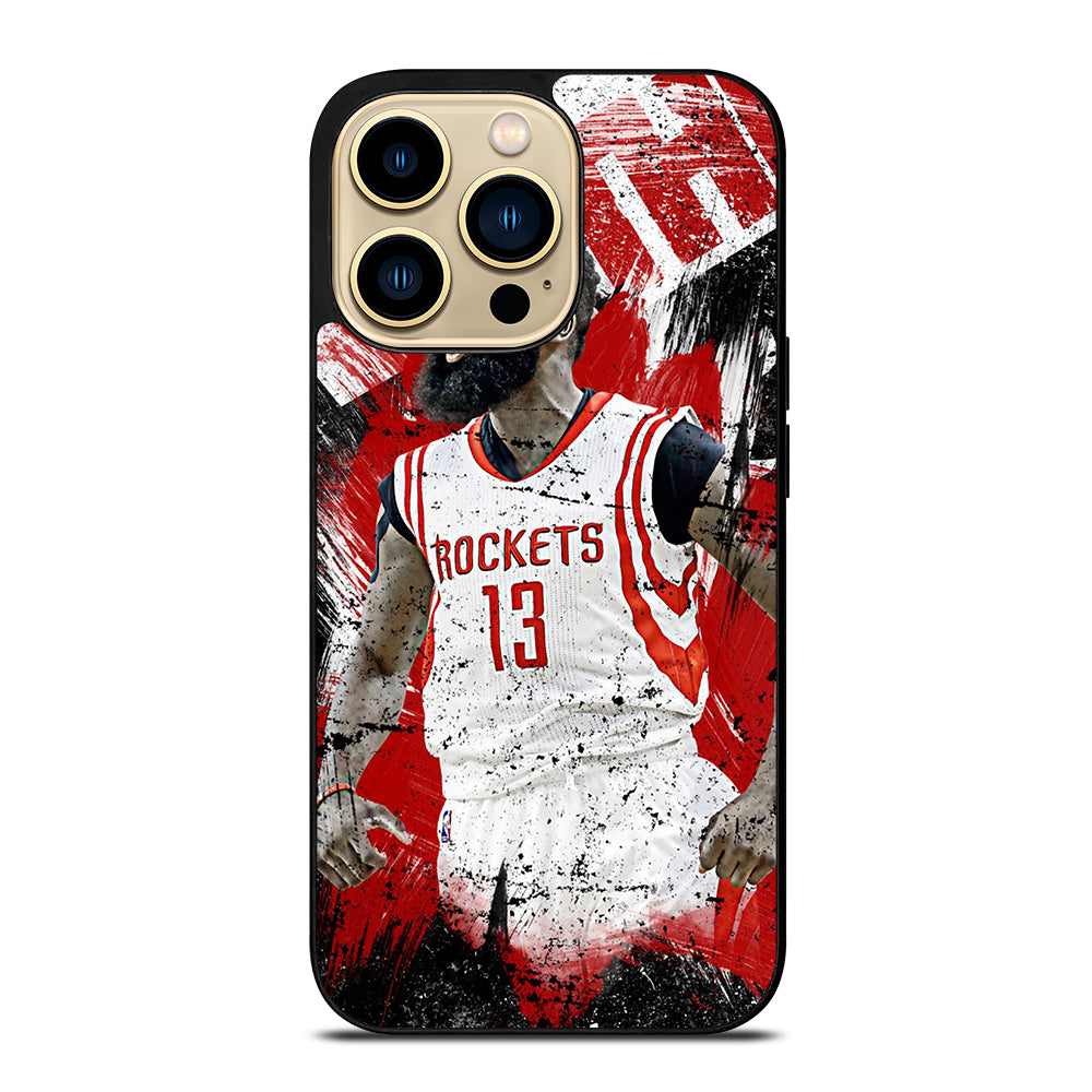 JAMES HARDEN 13 HOUSTON ROCKETS 1 iPhone 14 Pro Max Case Cover