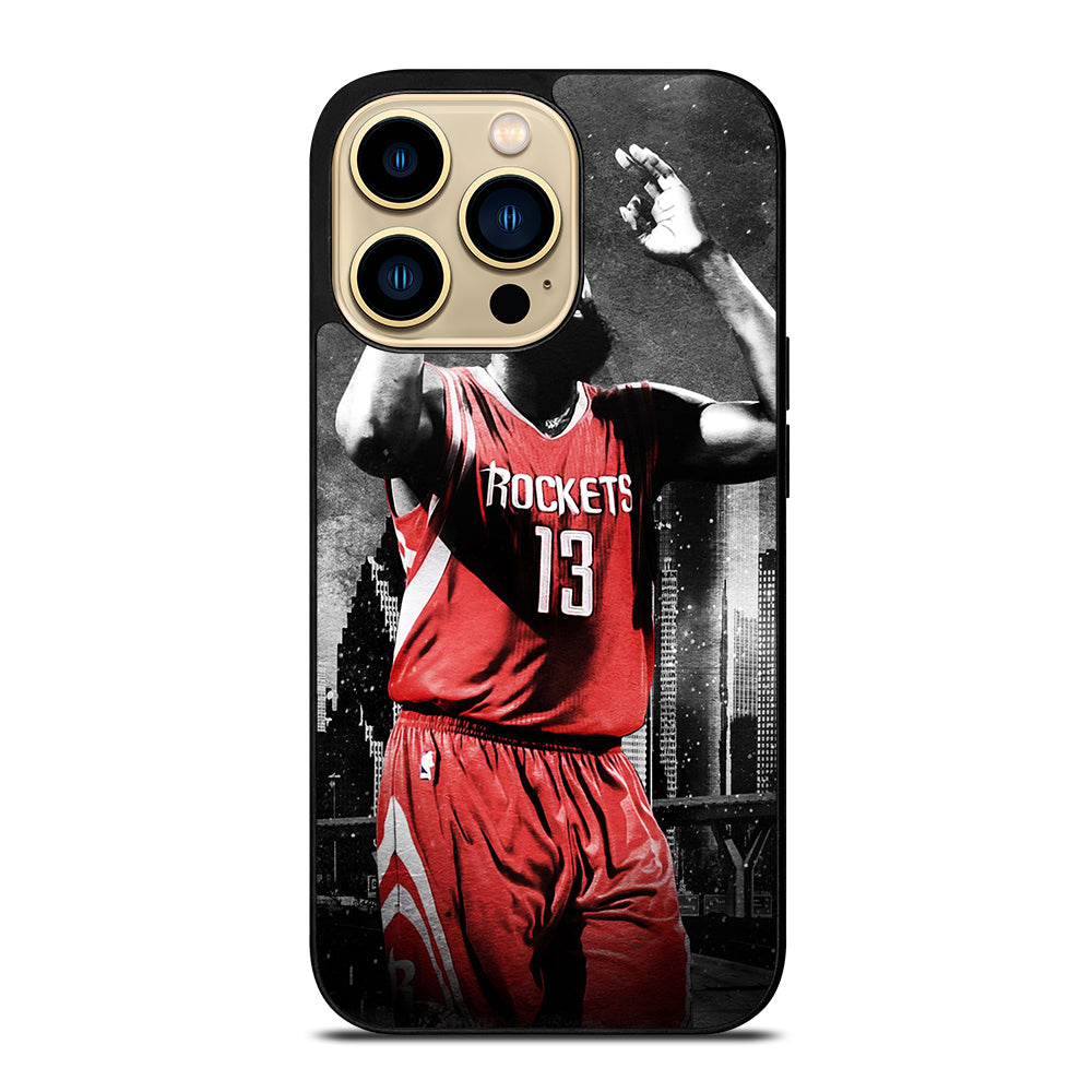 JAMES HARDEN 13 HOUSTON ROCKETS 2 iPhone 14 Pro Max Case Cover