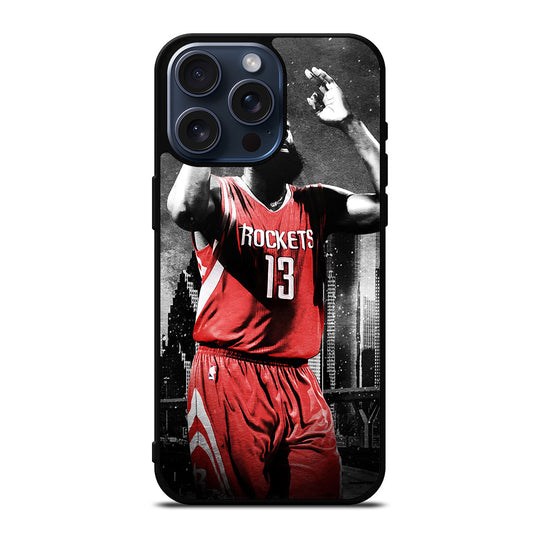 JAMES HARDEN 13 HOUSTON ROCKETS 2 iPhone 15 Pro Max Case Cover