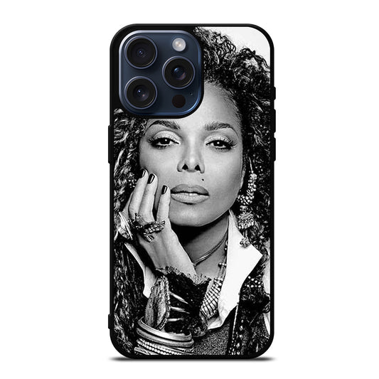 JANET JACKSON SINGER 2 iPhone 15 Pro Max Case Cover