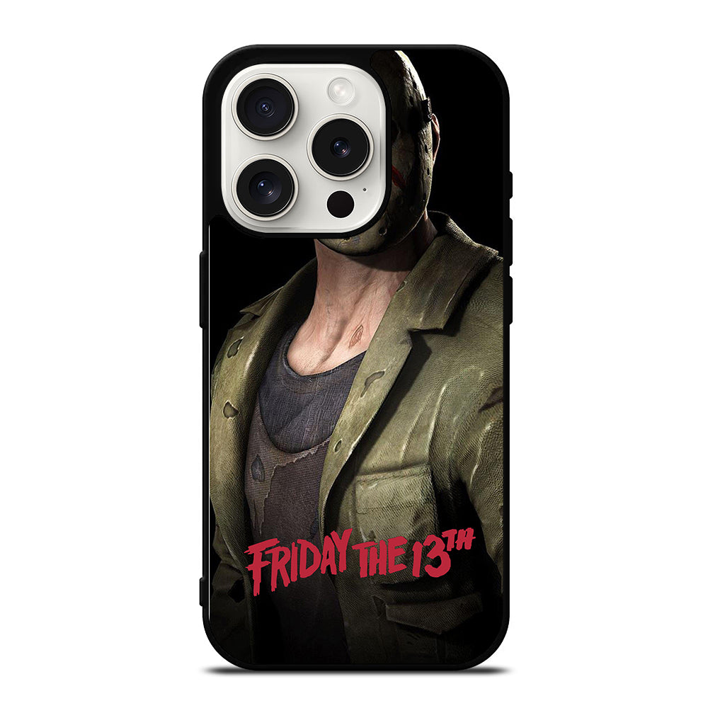 JASON FRIDAY THE 13TH HORROR MOVIE iPhone 15 Pro Case Cover