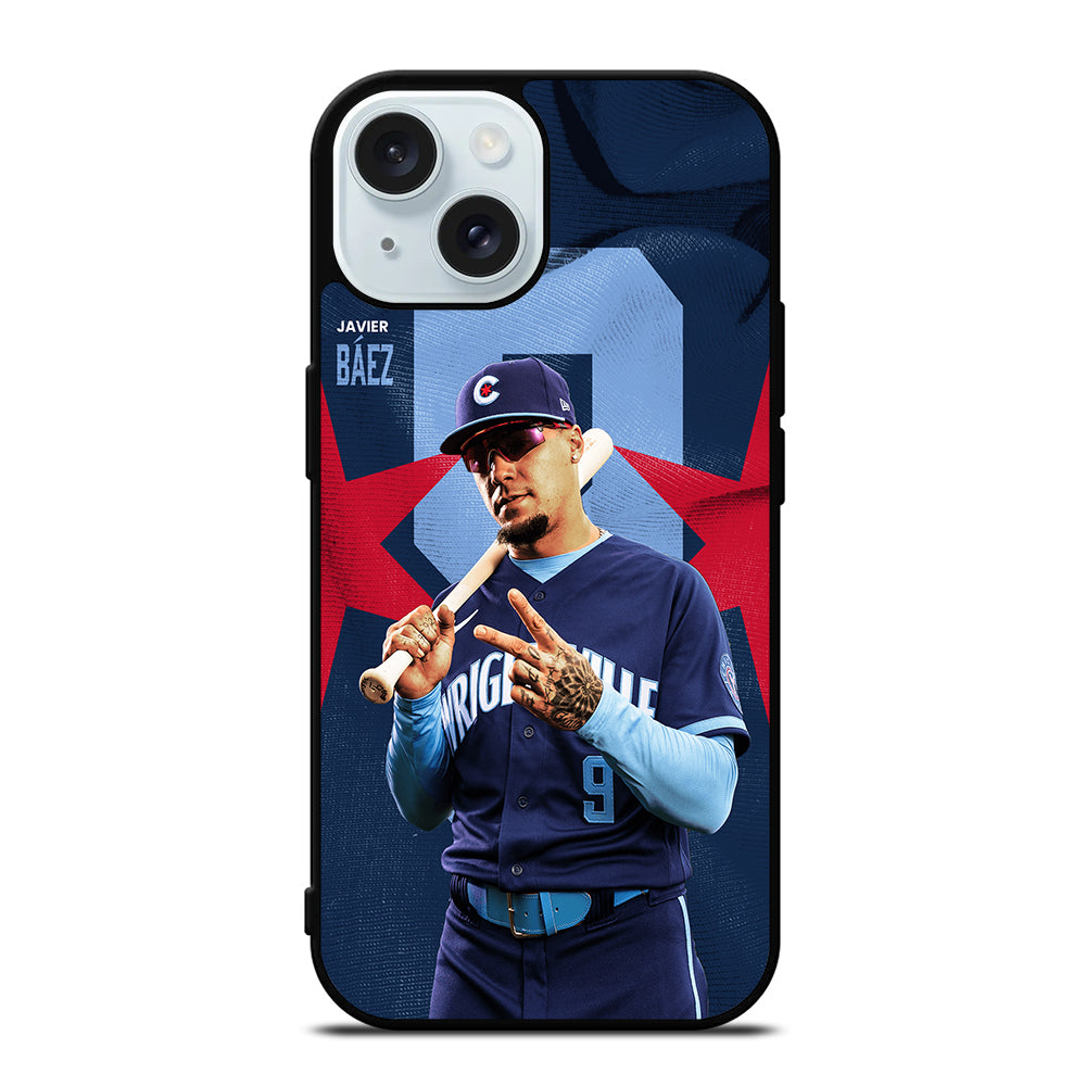JAVIER BAEZ CHICAGO CUBS MLB 2 iPhone 15 Case Cover