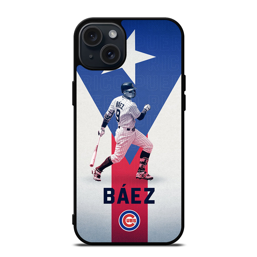 JAVIER BAEZ CHICAGO CUBS MLB 3 iPhone 15 Plus Case Cover