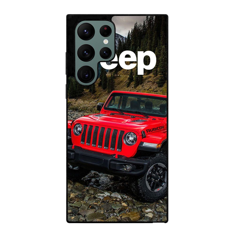 JEEP RED CAR Samsung Galaxy S22 Ultra Case Cover