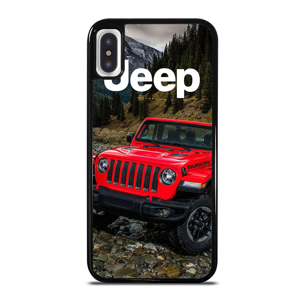 JEEP RED CAR iPhone X / XS Case Cover