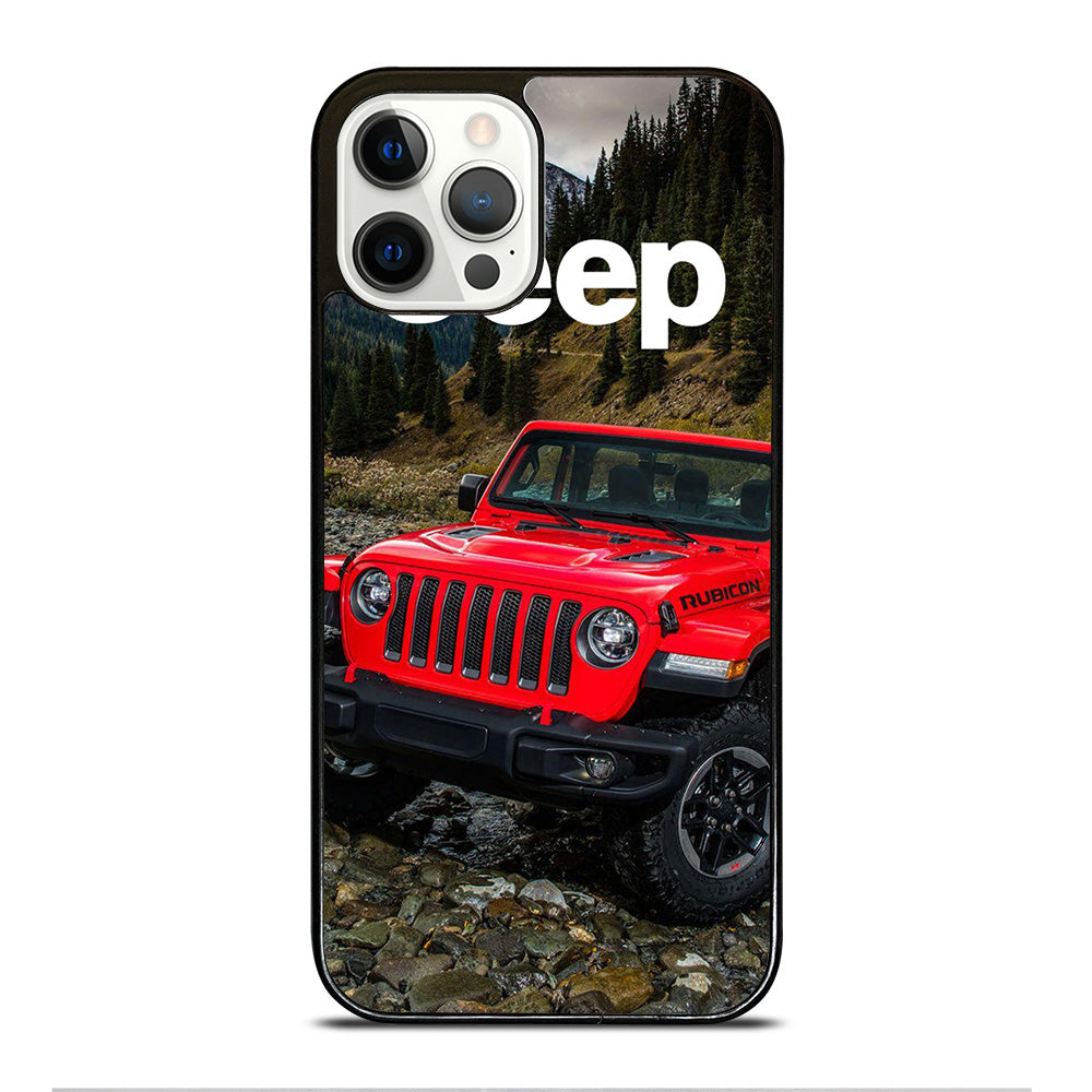 JEEP RED CAR iPhone 12 Pro Case Cover