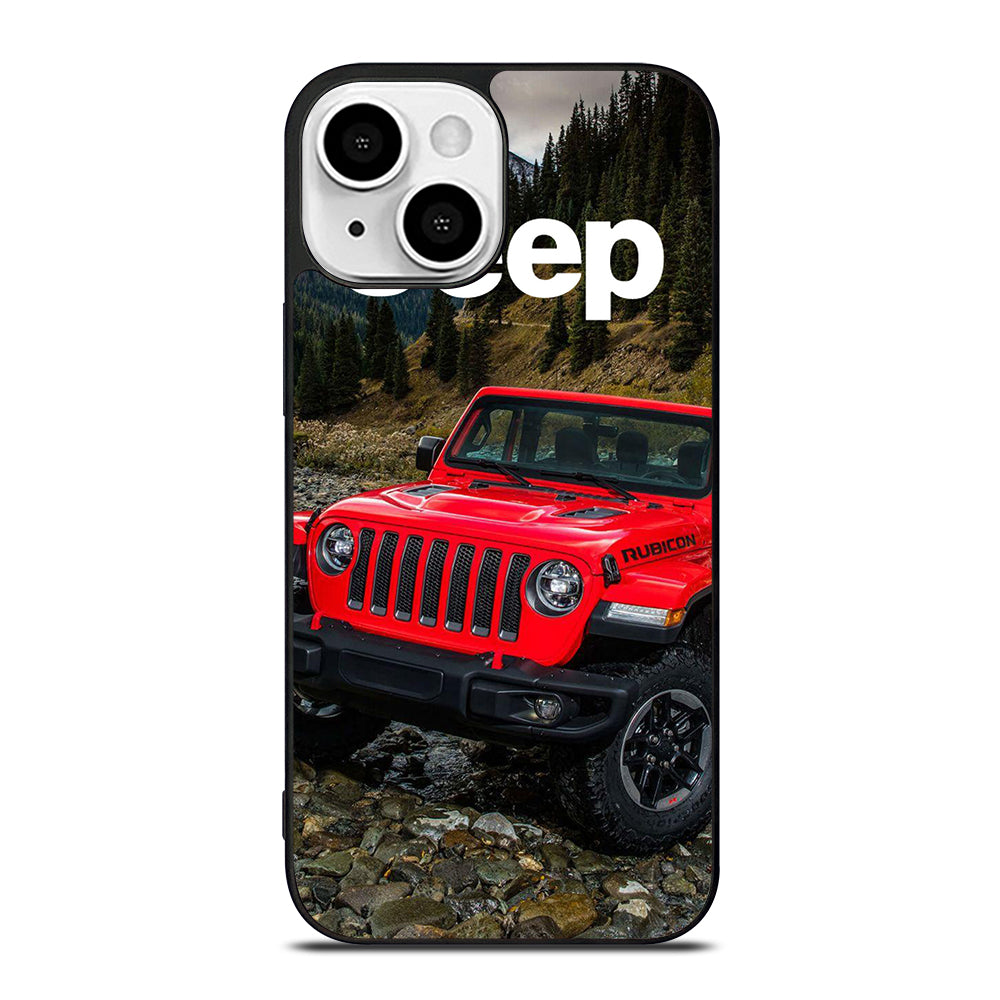 JEEP RED CAR iPhone 13 Mini Case Cover