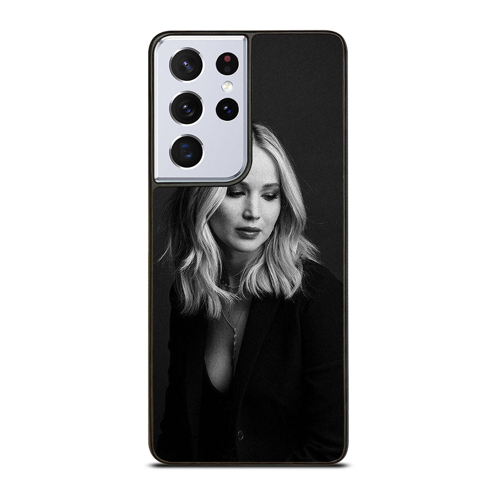 JENNIFER LAWRENCE BLACK Samsung Galaxy S21 Ultra Case Cover