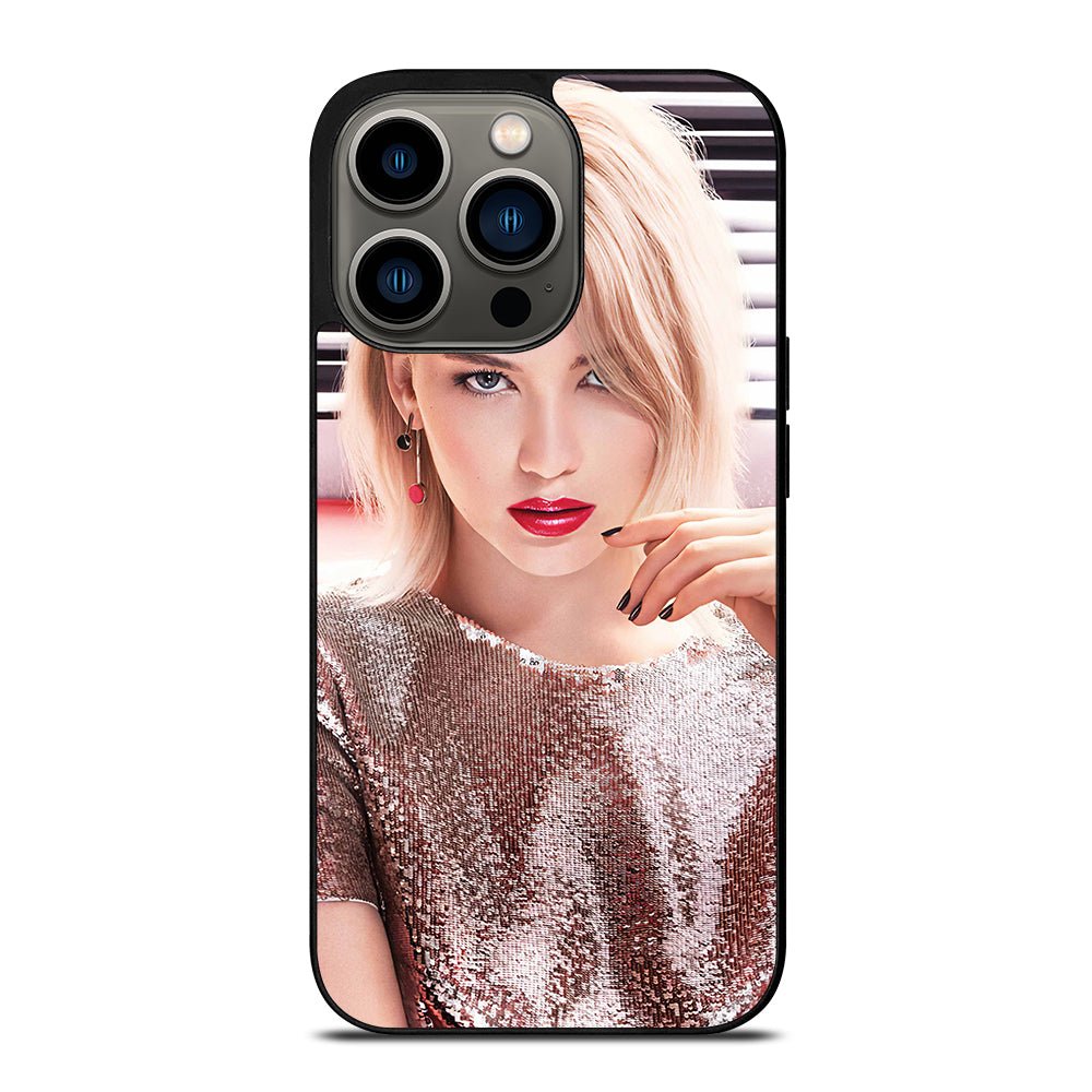 JENNIFER LAWRENCE FACE iPhone 13 Pro Case Cover