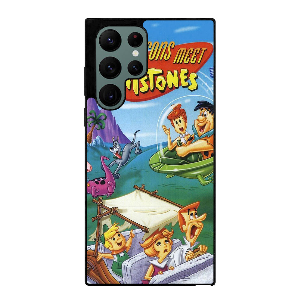 JETSONS MEET FLINTSTONES CARTOON 2 Samsung Galaxy S22 Ultra Case Cover