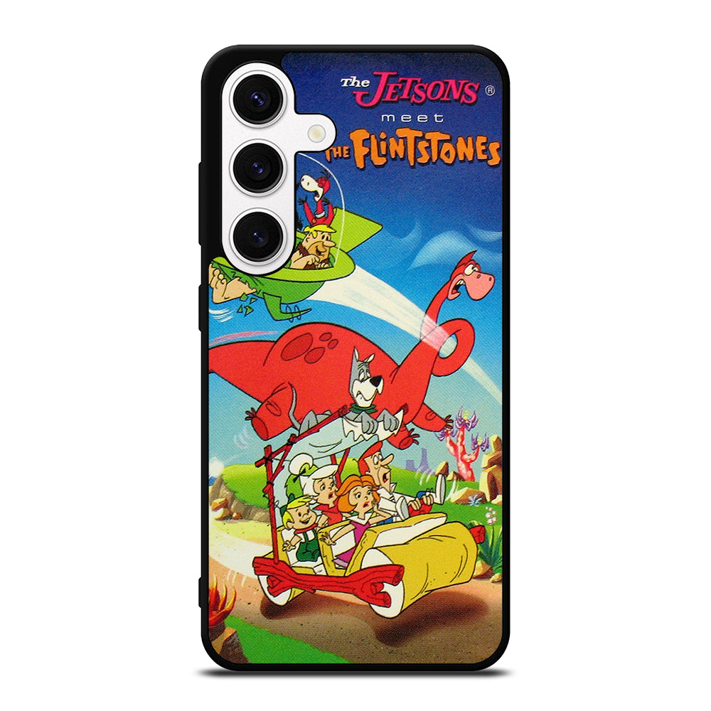 JETSONS MEET FLINTSTONES CARTOON 1 Samsung Galaxy S24 Case Cover