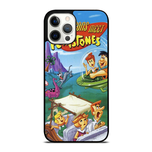 JETSONS MEET FLINTSTONES CARTOON 2 iPhone 12 Pro Max Case Cover