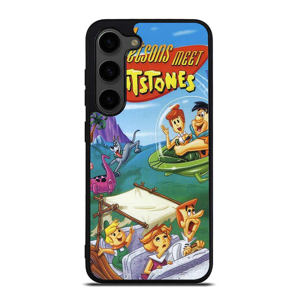 JETSONS MEET FLINTSTONES CARTOON 2 Samsung Galaxy S23 Plus Case Cover