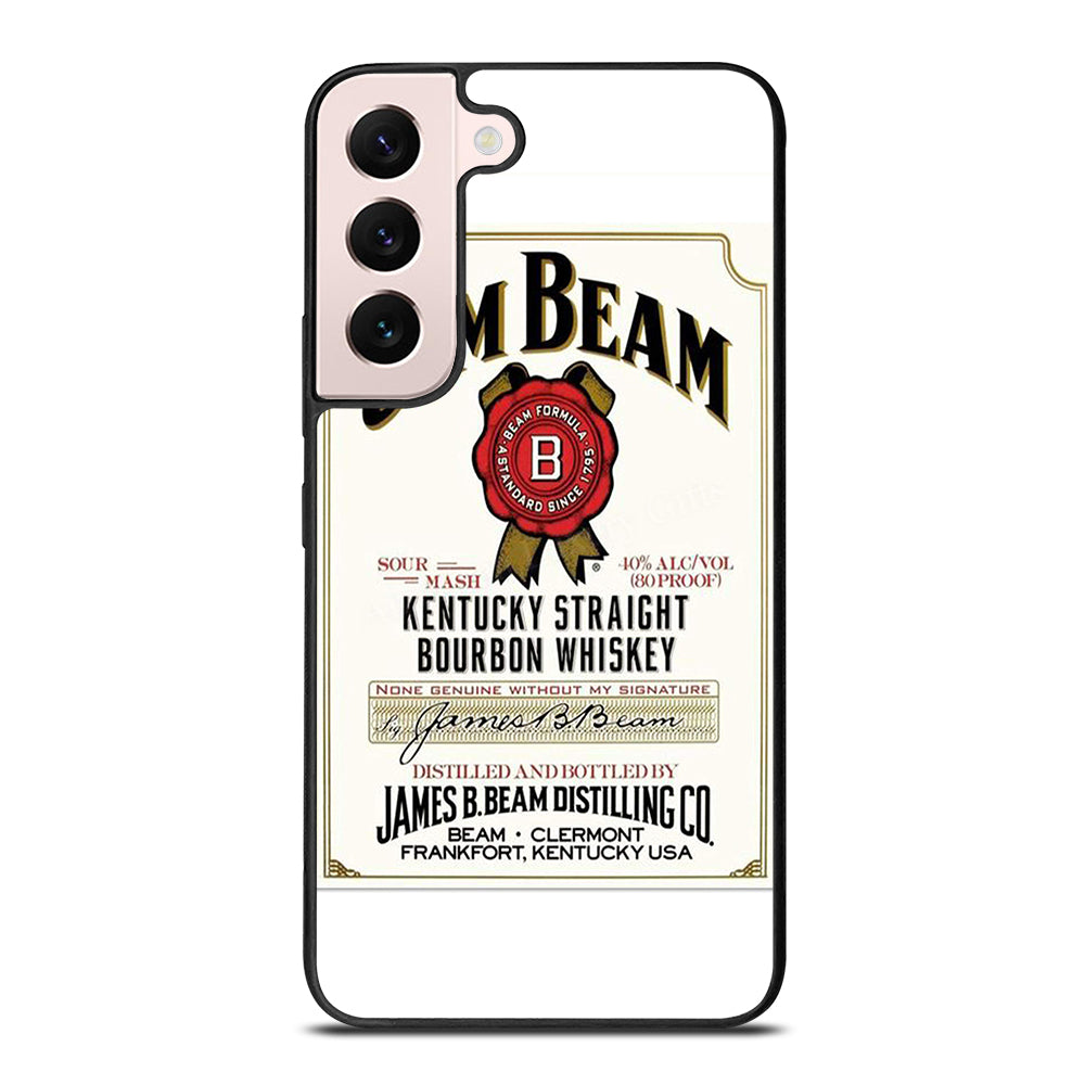 JIM BEAM BOURBON WHISKEY LABEL Samsung Galaxy S22 Plus Case Cover