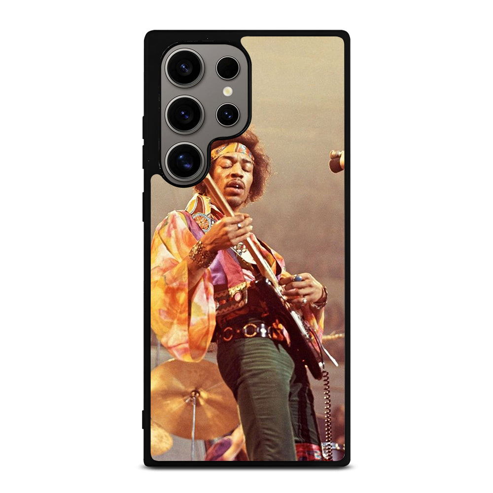 JIMI HENDRIX AND GUITAR Samsung Galaxy S24 Ultra Case Cover