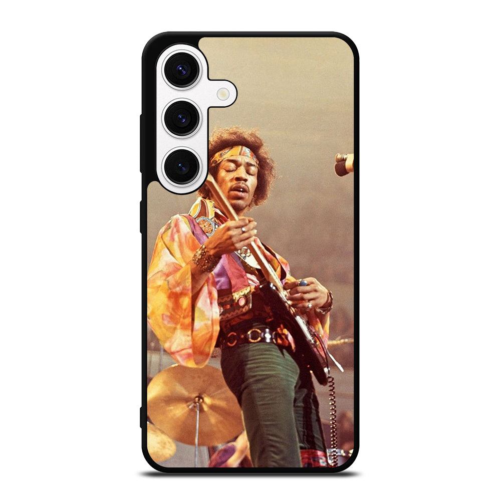 JIMI HENDRIX AND GUITAR Samsung Galaxy S24 Case Cover