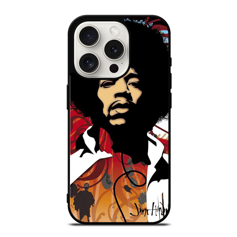 JIMI HENDRIX ART iPhone 15 Pro Case Cover