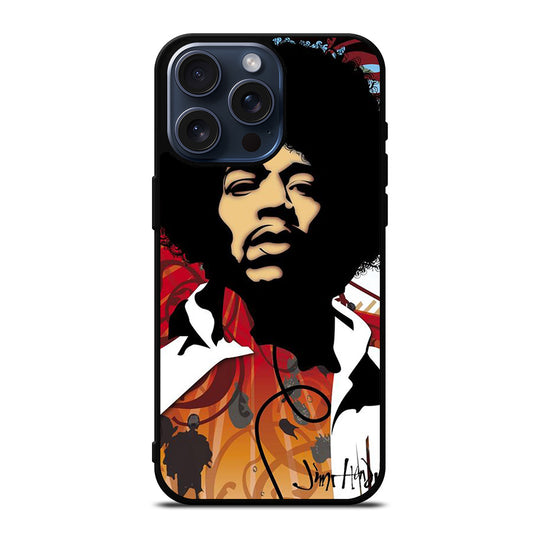 JIMI HENDRIX ART iPhone 15 Pro Max Case Cover