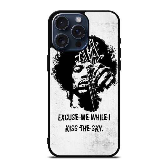 JIMI HENDRIX QUOTE iPhone 15 Pro Max Case Cover