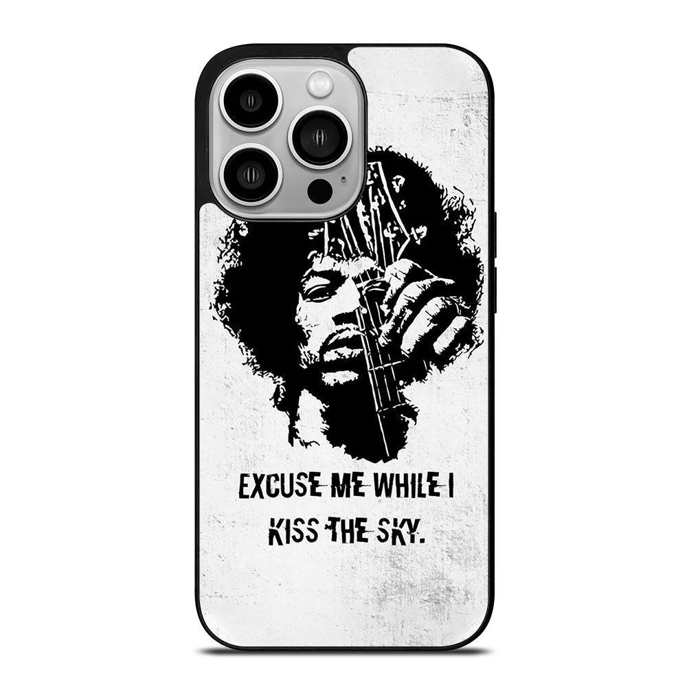 JIMI HENDRIX QUOTE iPhone 14 Pro Case Cover