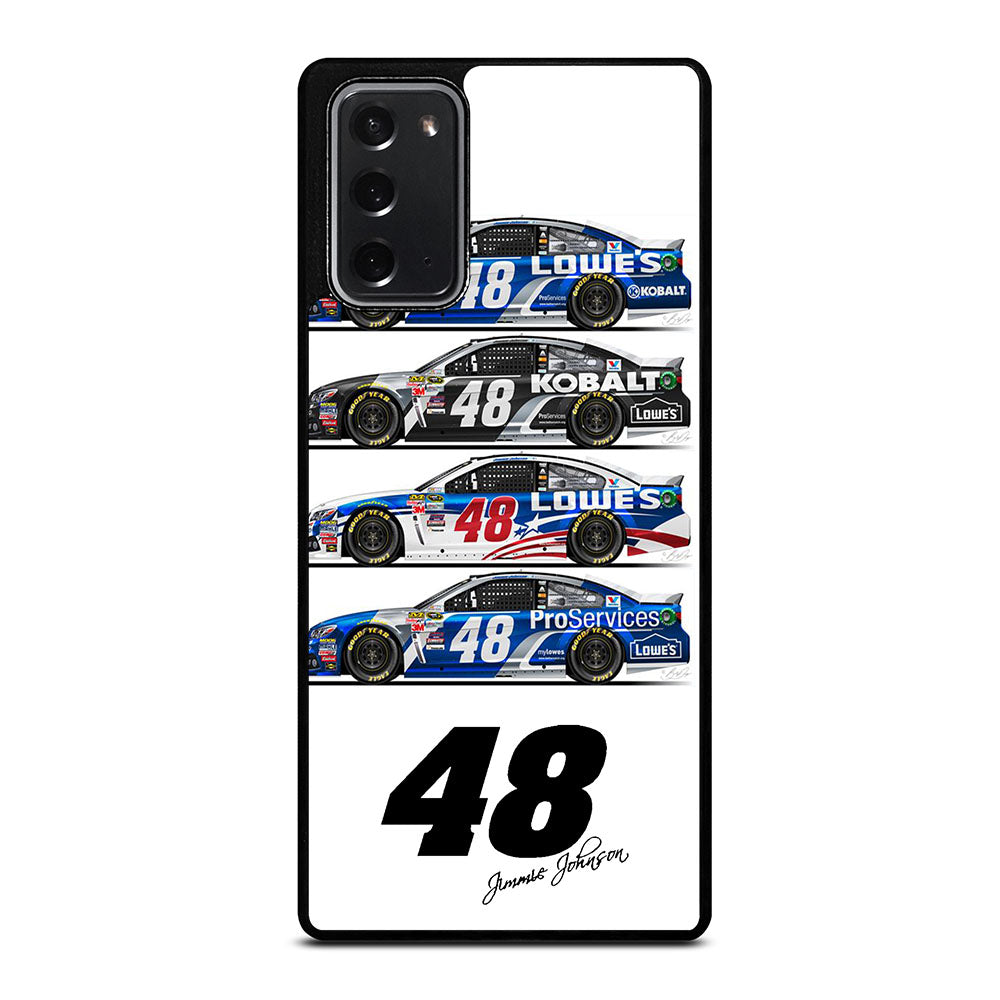 JIMMIE JOHNSON NASCAR ALL CAR Samsung Galaxy Note 20 Case Cover