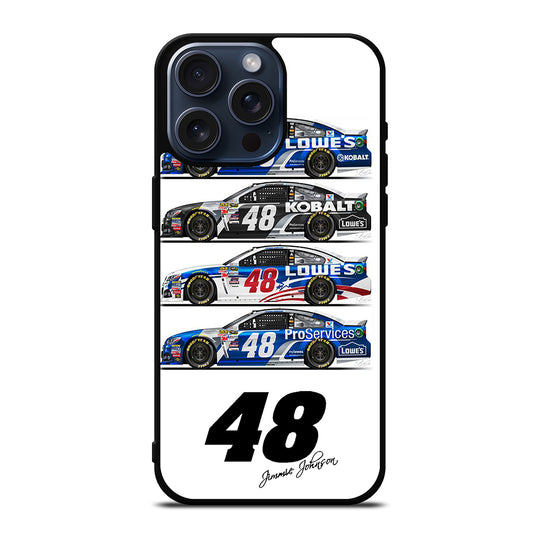 JIMMIE JOHNSON NASCAR ALL CAR iPhone 15 Pro Max Case Cover