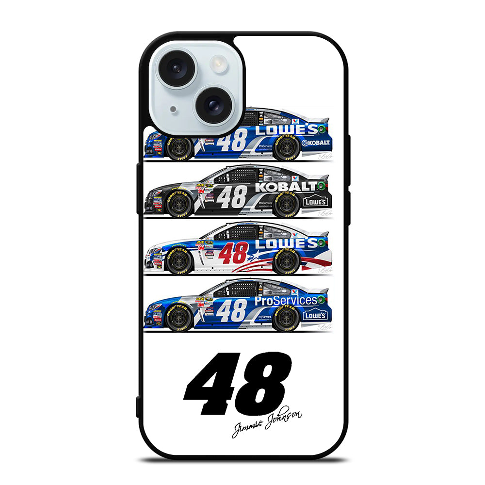 JIMMIE JOHNSON NASCAR ALL CAR iPhone 15 Case Cover