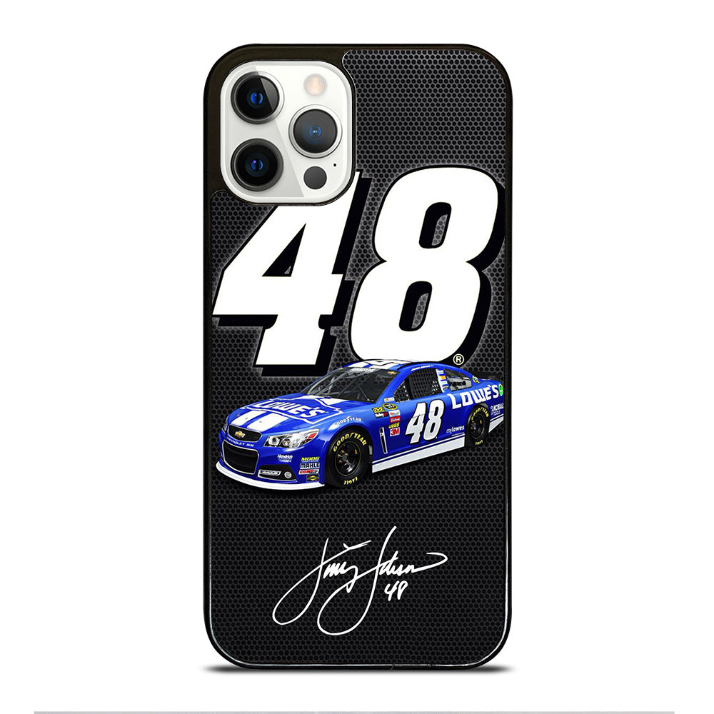 JIMMIE JOHNSON NASCAR SIGNATURE iPhone 12 Pro Case Cover
