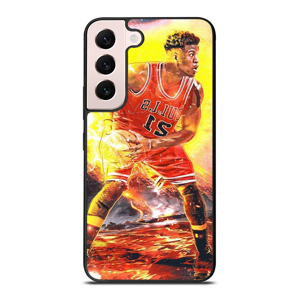 JIMMY BUTLER FLAME CHICAGO BULLS Samsung Galaxy S22 Plus Case Cover