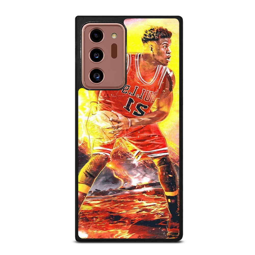 JIMMY BUTLER FLAME CHICAGO BULLS Samsung Galaxy Note 20 Ultra Case Cover
