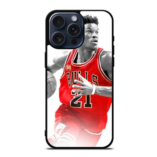 JIMMY BUTLER CHICAGO BULLS BASKETBALL iPhone 15 Pro Max Case Cover